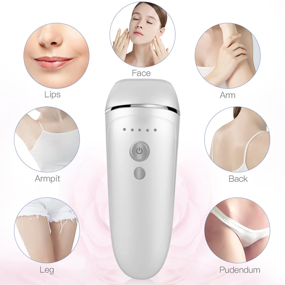 Перманентный лазерный эпилятор IPL для всего тела удаления акне и морщин бикини