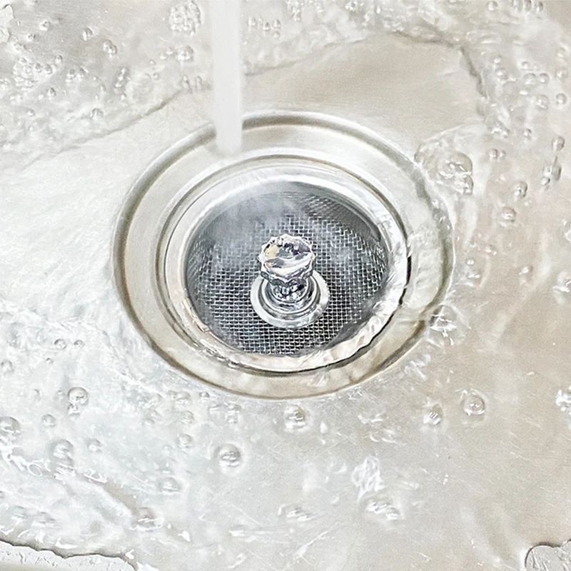 

Removable Stainless Kitchen Sink Strainer Drain Hair Catcher Stopper Kitchen Sink Plug Sink Basket Strainer Kitchen Accessories