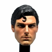 16 scale male head carving christopher reeve head sculpt head carving model collectible doll toys accessories fit 12 figure