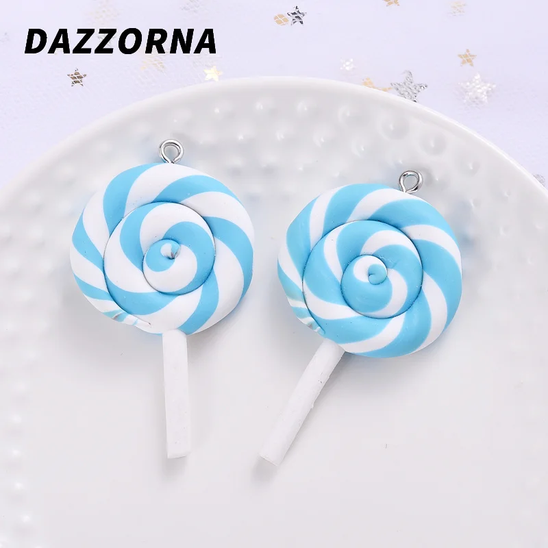 5 шт./лот Симпатичные конфетные цвета зефир леденец в форме мягкой керамики