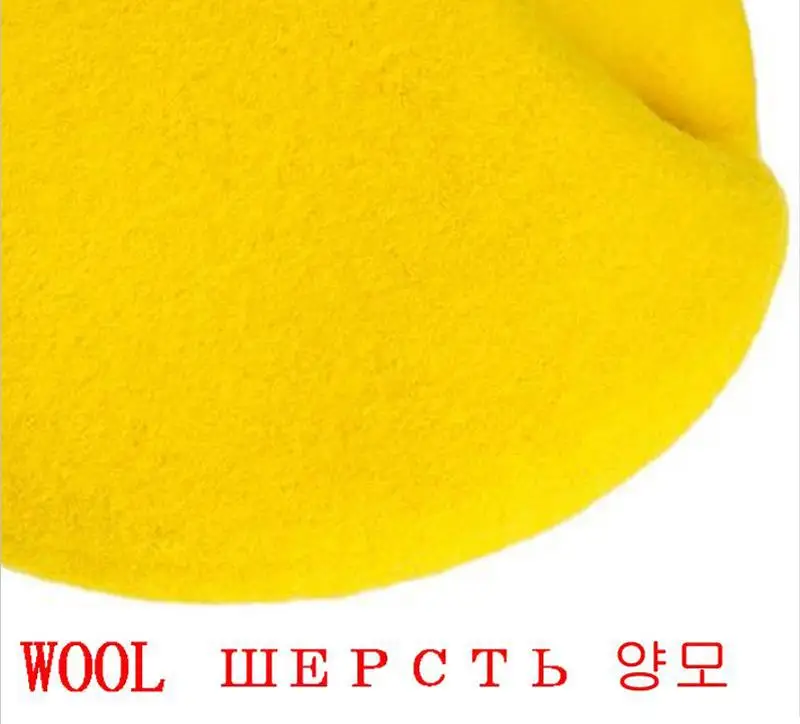 Берет женский/мужской из 100% шерсти цвет в ассортименте|Мужская кепка