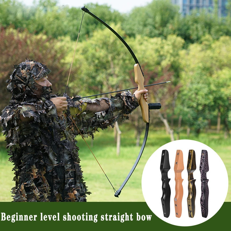 

The factory sells multi-color split beech bow, split entry, outdoor scenic spot bow and arrow shooting, straight draw bow