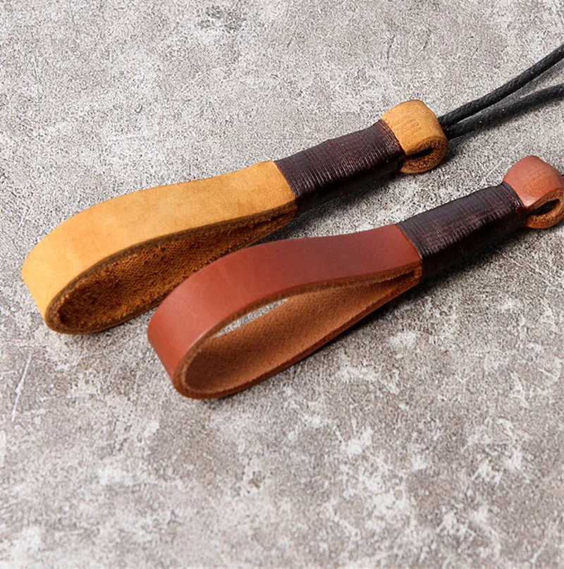 Ремешок ручной работы для ключей телефонов iPhone 7 Plus 8 6S Мужской и Женский ремешок