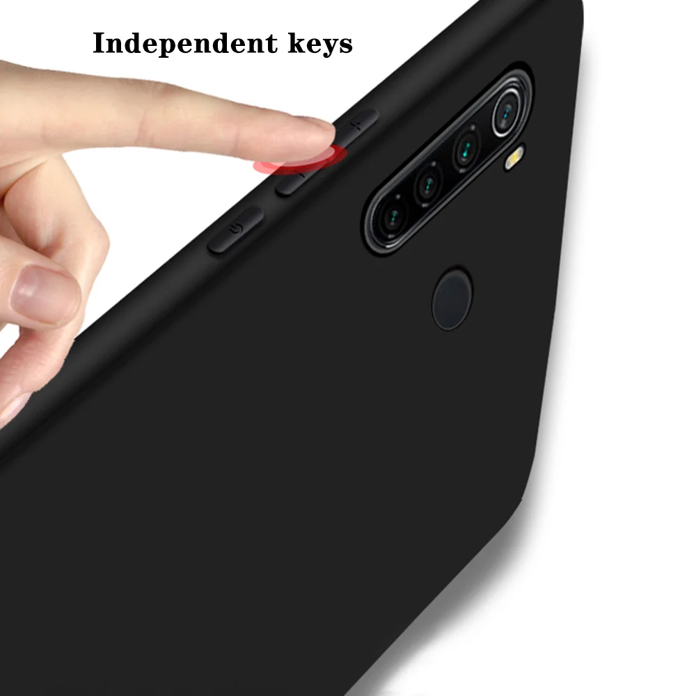 Чехол для Xiaomi Redmi Note 10 9 8 7 8A 7A 8T 6 Pro Mi 9T SE Poco X3 F1 мягкий чехол | Мобильные телефоны и