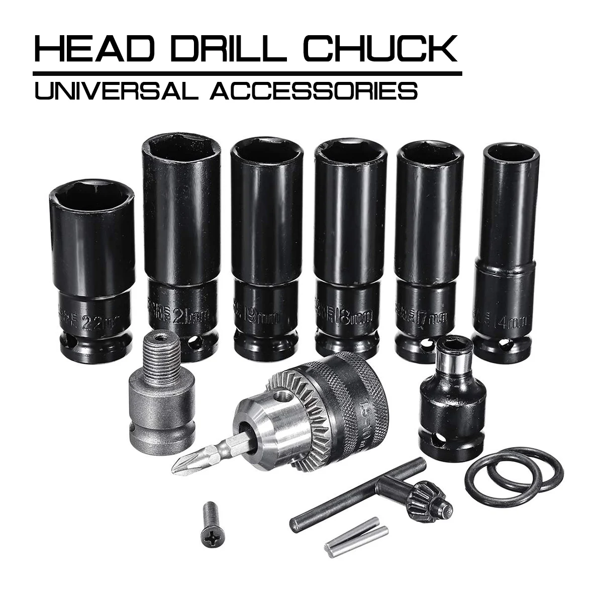 

Гайковерт ударный, универсальный, с муфтой и головкой