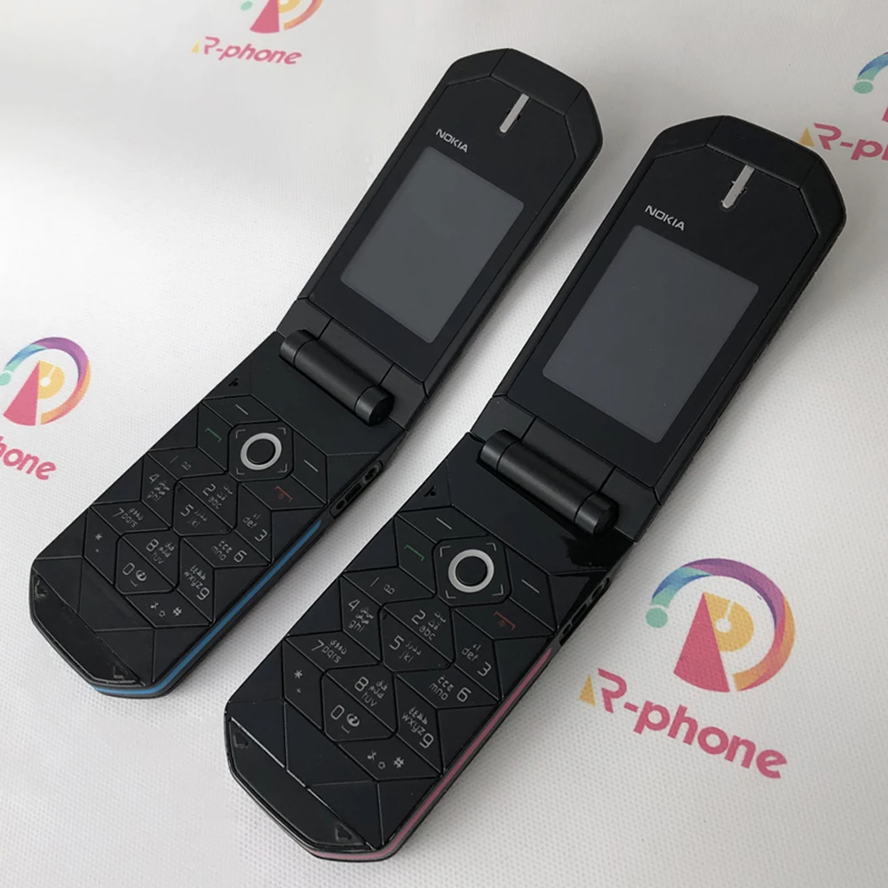 NOKIA 7070 отремонтированный мобильный телефон с откидной крышкой 1 8 &quot