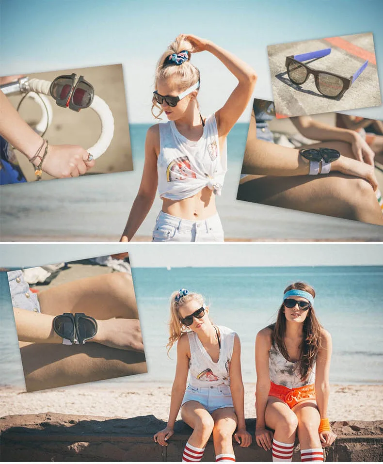 Карл солнцезащитные очки UV400 поляризационные женские сланцы браслет для мужчин