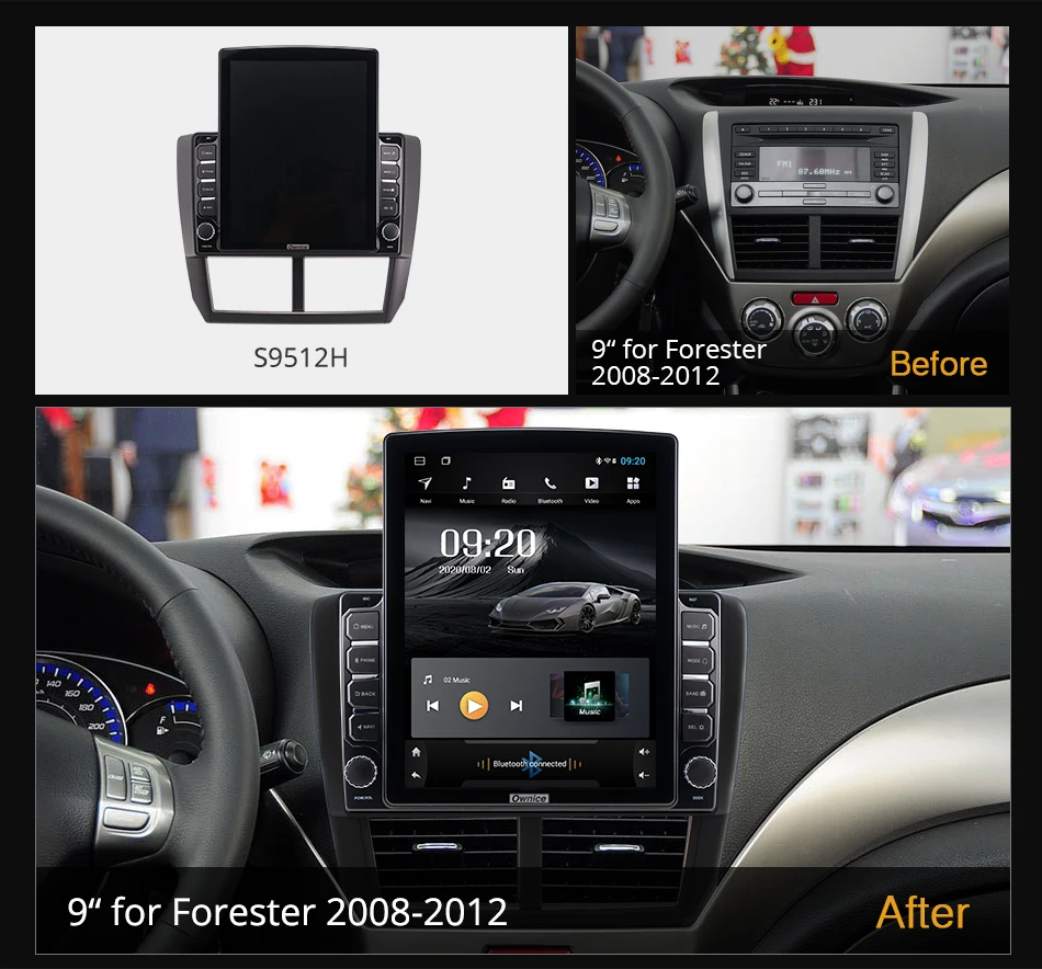 Автомобильный DVD-плеер Ownice DSP Android 10 0 4G LTE для Subaru Forester 3 2007-2013 GPS-навигатор Wi-Fi Bluetooth 5