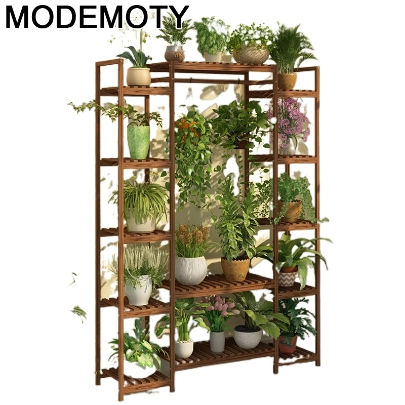 

Saksi Standi Plantenrekken Pot Estante Repisa Para Plantas Indoor Plant Rack Balcony Shelf Dekoration Outdoor Flower Stand