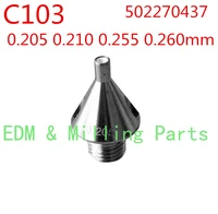 1pc edm wire low speed c103 502270437 diamond umbrella guide 0 205 0 210 0 255 0 260 0 305mm for cnc charmilles machine service