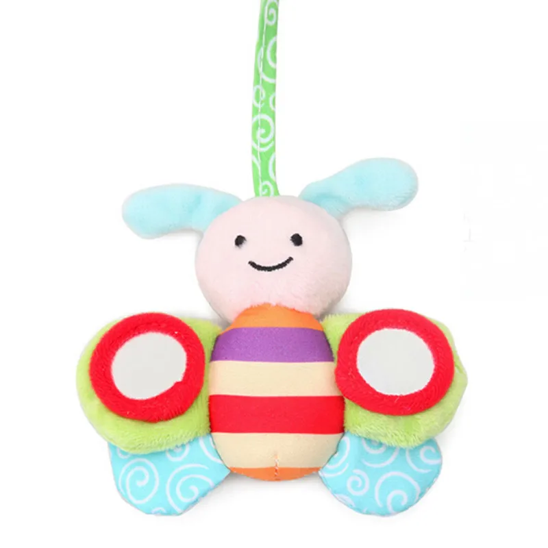 

Cartoon Bee Insect Bedbell Baby Toy Educational Toys For Babies Rattle Toy For Bed Bell Handbell Jingle Toys
