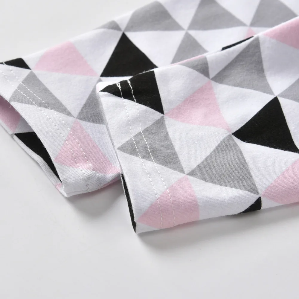 Одежда для новорожденных девочек хлопковая футболка с длинными рукавами и