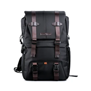 camera backpack photography storager bag side open available for 15 6in laptop with rainproof cover tripod straps kf concept free global shipping