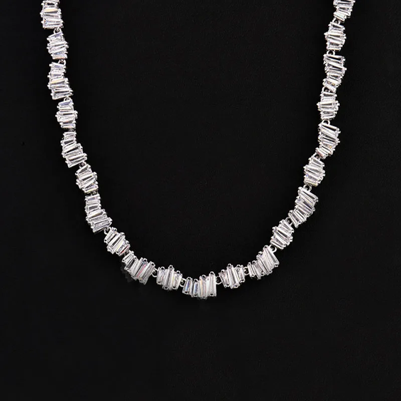 

NEW STUNNING MICRO INLAY CZ CRYSTAL NECKLACE AND EARRINGS LUXURY BRIDAL PARTY JEWELRY SET FOR WEDDING EVENING FOR MADAM