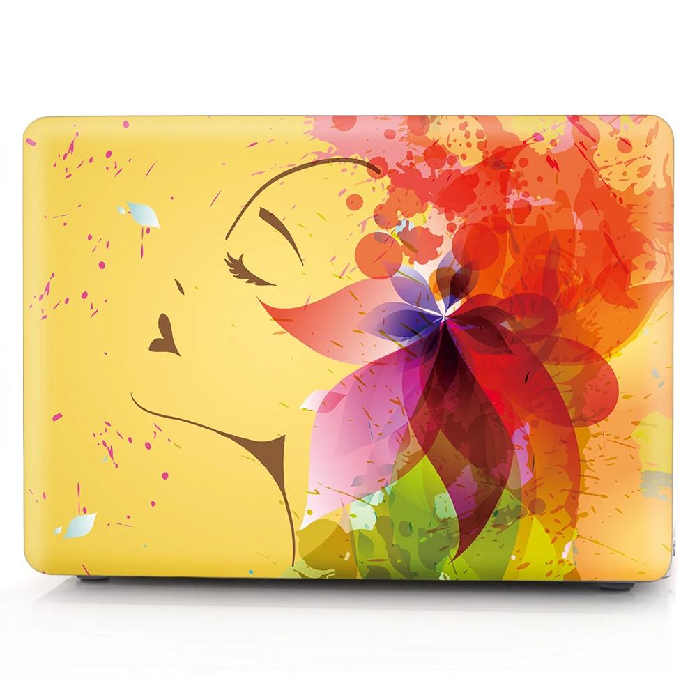 

Crystal/Matte PVC Hard Laptop Shell Case Anti-Scrached Full Protective For Macbook Air Pro 11.6 12 13.3 14.2 A2442 Pro 15 A2485