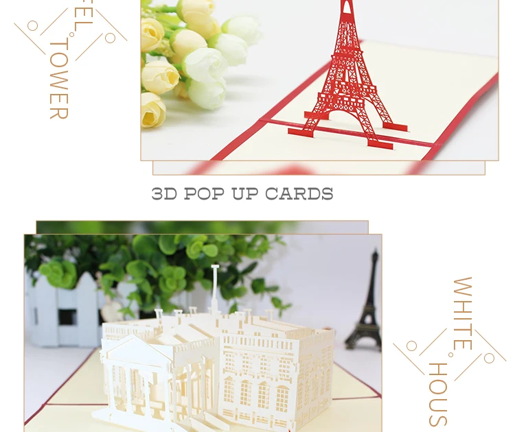 3D всплывающие Пригласительные открытки 3D бумажные мировые аттракционы поздравительные открытки на день рождения 3D туристическая открытка сохранить дату Подарочная открытка для мальчика