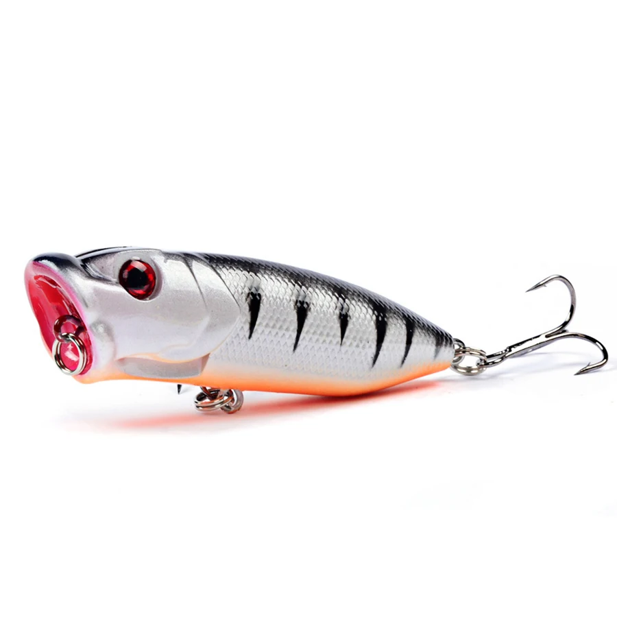 Плавающий Поппер кренкбейт приманка для рыбной ловли твердая пластиковая