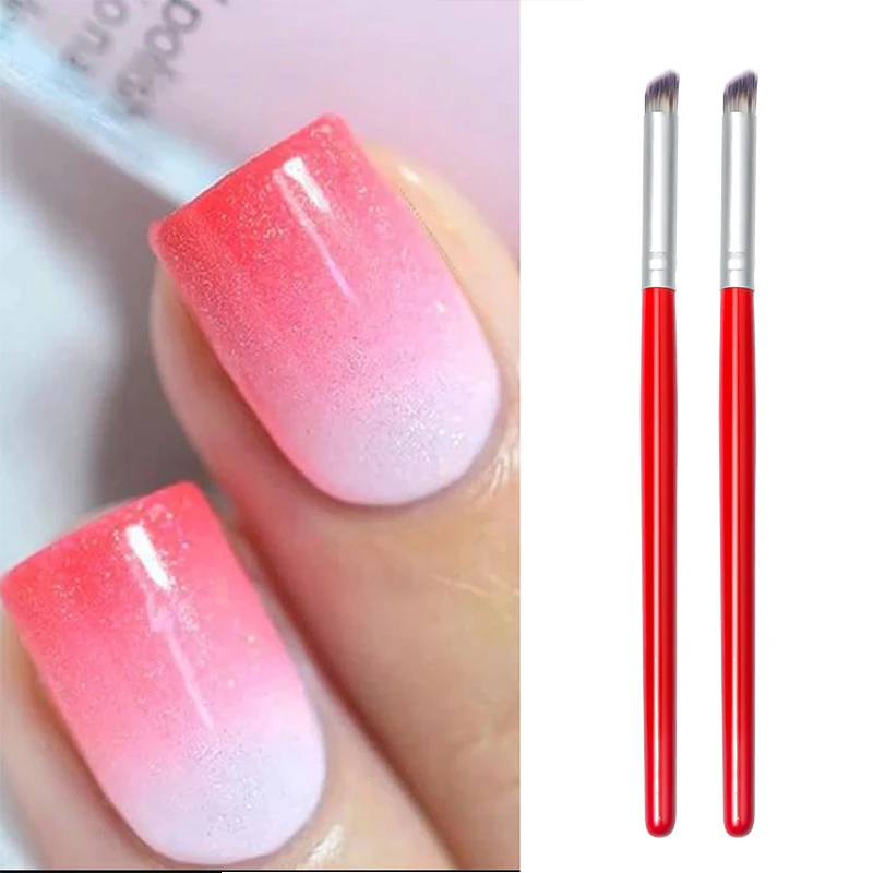 

Nail Art Brush Nail Gradient Drawing Pen Paint Brush Nails UV Gel Oblique Mouth Brush Gradual Painting Pen Nail Art Design Tools