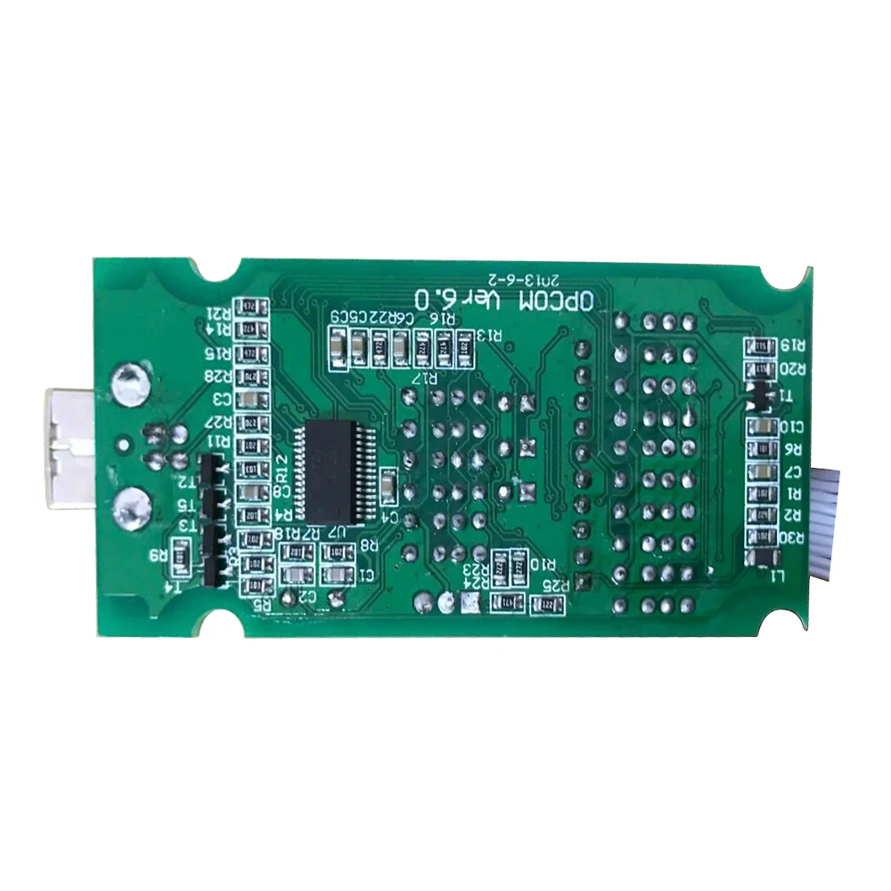 Автомобильный диагностический инструмент OBD2 OBD OPCOM V1.70 V1.78 V1.59 с PIC18F458 для Opel OP COM V1.7