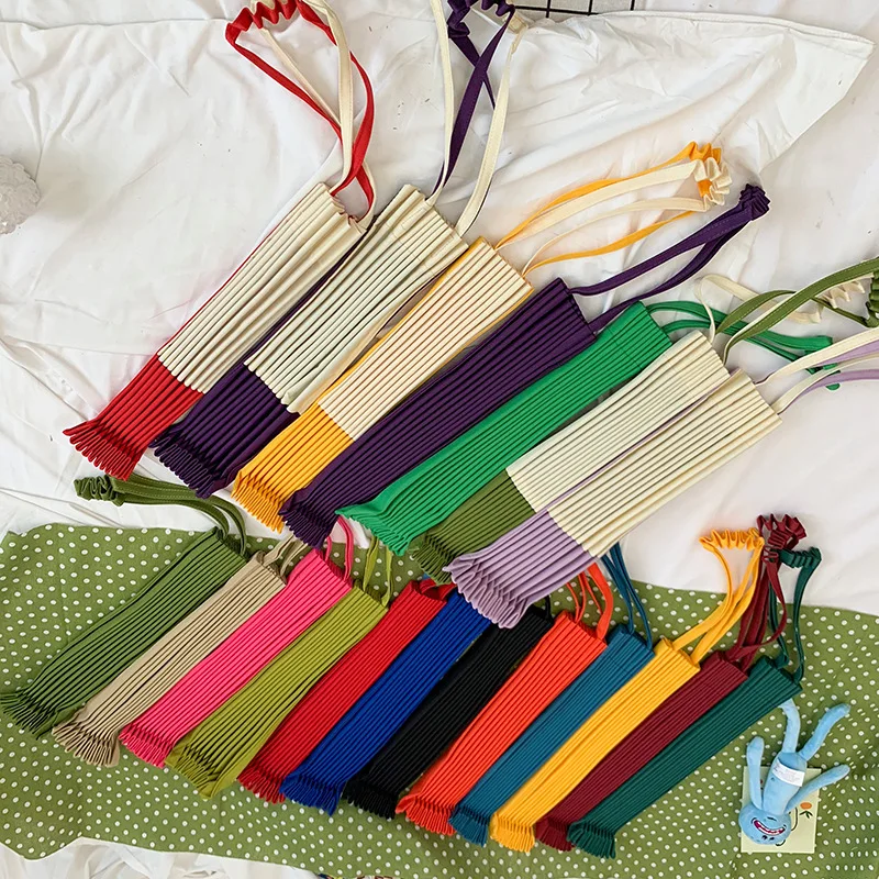 Простая Складная Холщовая Сумка на плечо в японском стиле вместительные женские