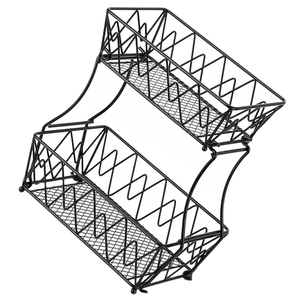 

2-ярусная корзина для фруктов, съемный держатель для фруктов, кухонная корзина для хранения, подставка
