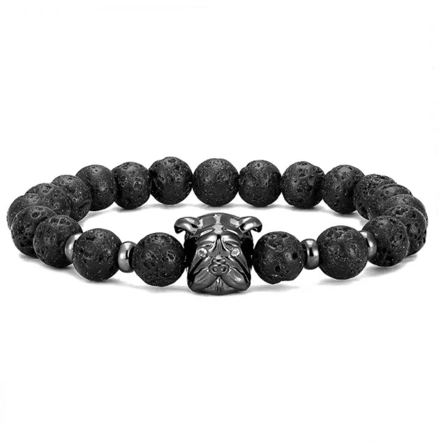 

8 мм Корона, эластичные золотые, серебряные, медные фианиты, кубический цирконий, бусины, богемный браслет для йоги, агат, оникс, каменные бра...