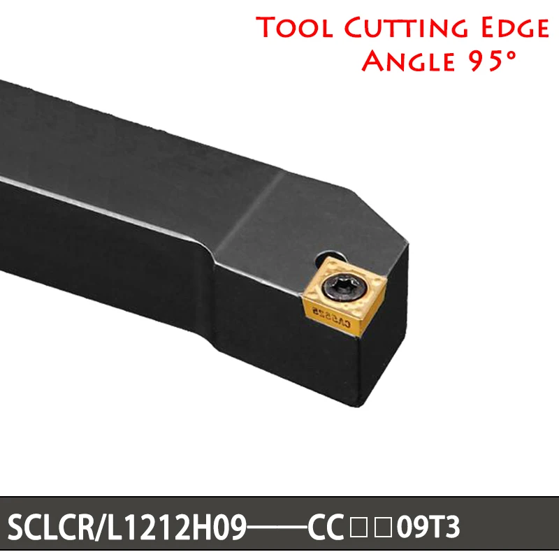

Turning Tool Holder SCLCR1212 SCLCR1616 SCLCR2020 SCLCR2525 External Lathe Cutting CNC CCMT Carbide Insert Cutting Tools Set