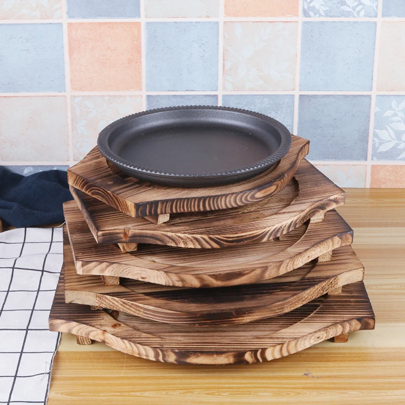 Железная подстилка теплоизоляционная деревянная подставка под гриль