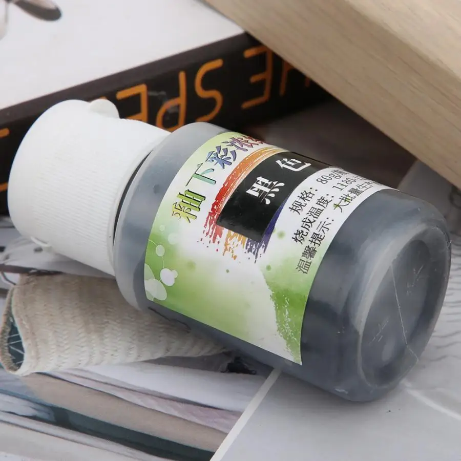 Концентрированный цветной глазурь под глазурью керамический пигмент средняя