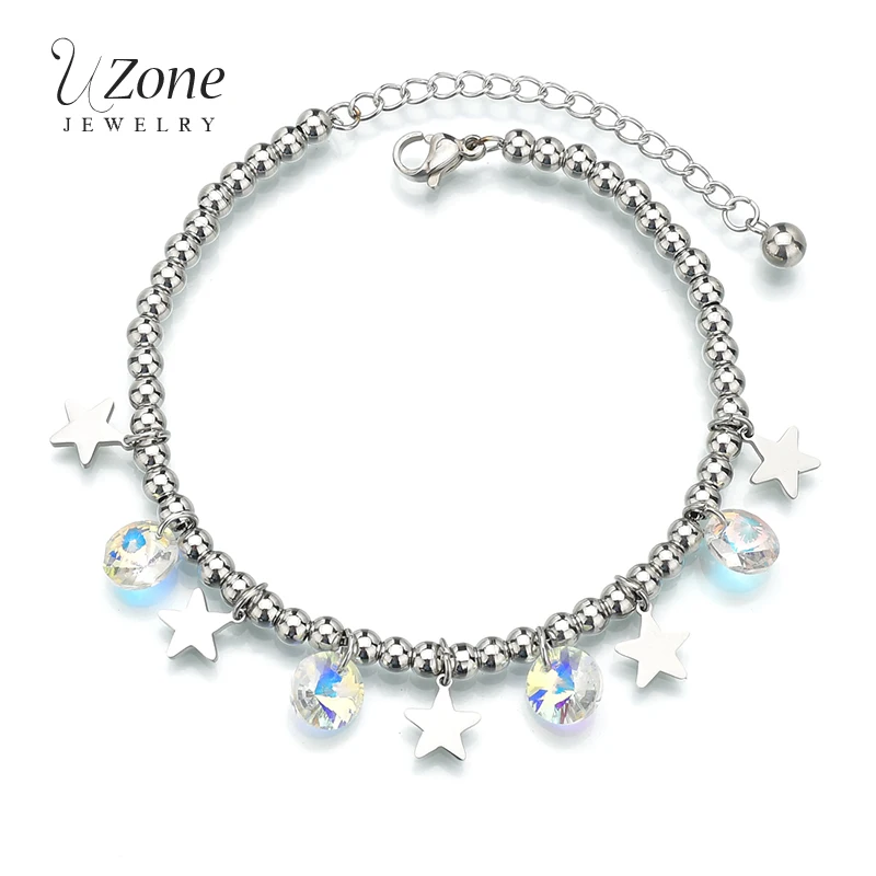 Женский браслет с подвеской в виде звезды | Украшения и аксессуары