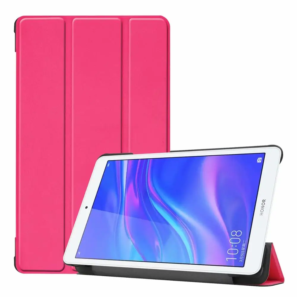 Тонкий чехол подставка из искусственной кожи для Huawei T5 8 0 дюйма книжка MediaPad M5 Lite