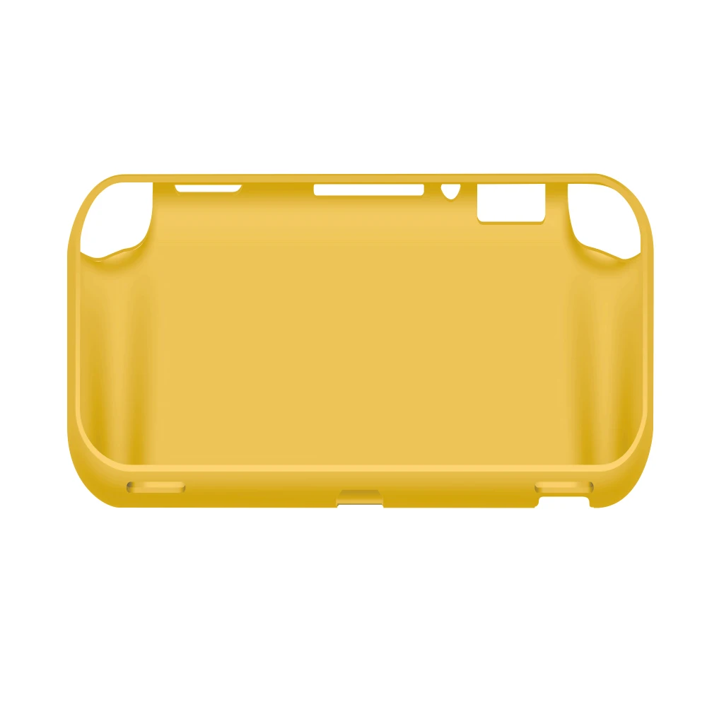 yellow case Полупрозрачный термополиуретан Switch Lite чехол из закаленного стекла пленка Набор для Switch Lite геймпад с игровыми картами слот Joy Con игровые накладки Чехлы - Цвет: yellow case