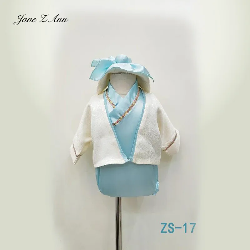 ZS-17 Jane Z Ann/детская одежда для фотосъемки 3-6 месяцев Новинка года; студийная одежда для фотосъемки наряд для фотосессии для маленьких девочек - Цвет: ZS-17