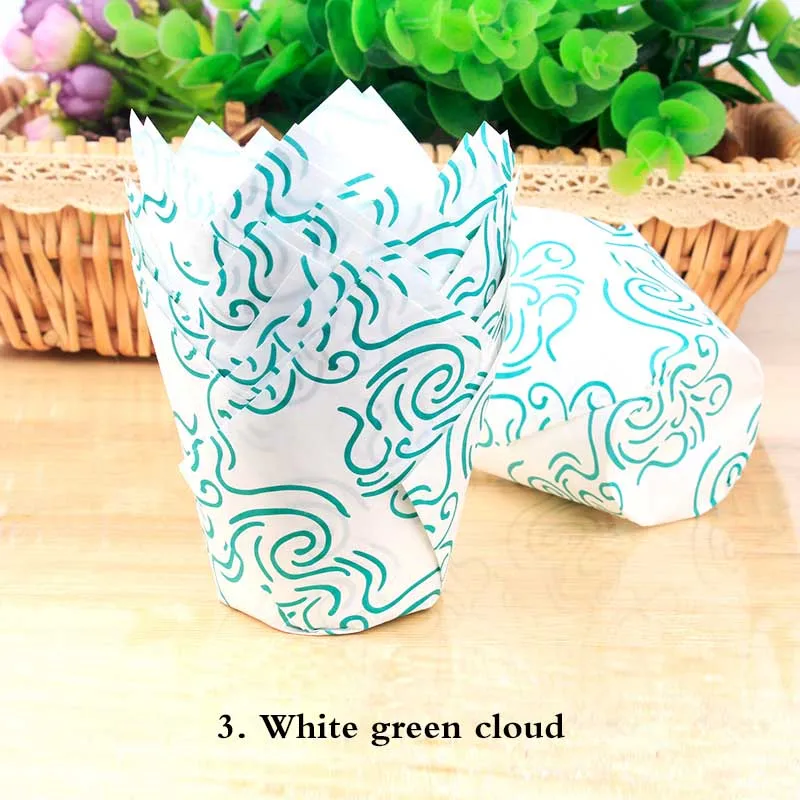 50 шт. DIY Инструменты для выпечки бумага кексов декорирования торта кекс вкладыши