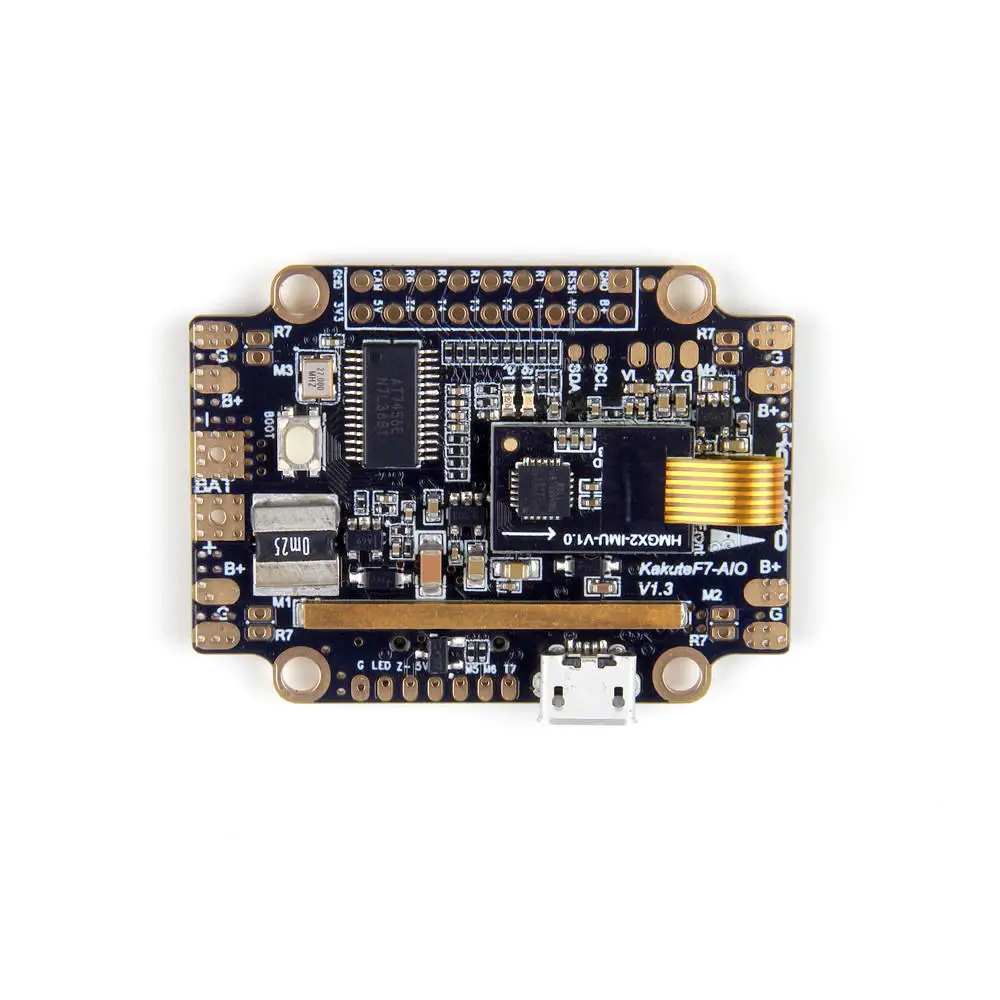 Контроллеры полетов Holybro Kakute F7 AIO STM32F745 BMP280 IMU Betaflight OSD интегрированные полетные