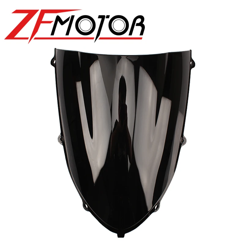 ZX10R 2004 2005 мотоцикл лобовое стекло двойной пузырь для Kawasaki ZX-10R 04 05 ABS пластик |