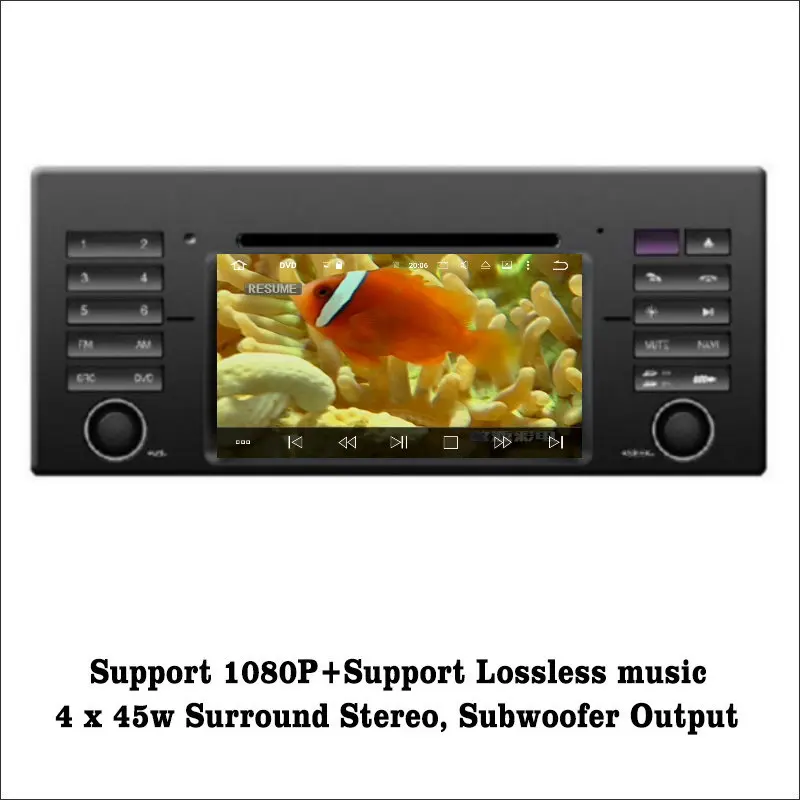 Android 7 1 2G RAM для BMW X5 E53 / E38 5E39 автомобильный Радио Аудио Видео мультимедийный dvd