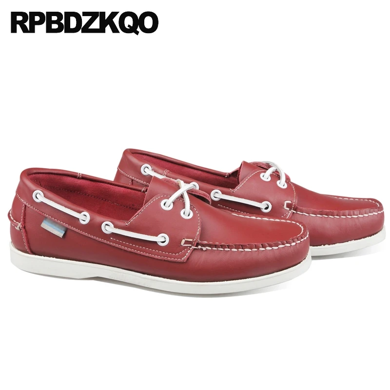 плоские твердый ретро повседневная новый большой размер Британский стиль