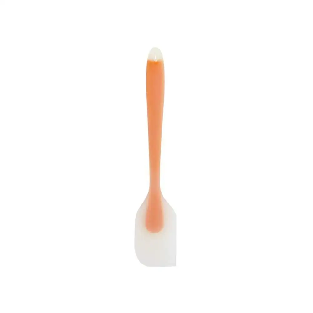 Orange Силиконовые шпатели для торта торт более гладкое смешивание крема тесто скребок гибкий антипригарный резиновый Тернер щетка приготовления выпечки инструмент - Color: Orange