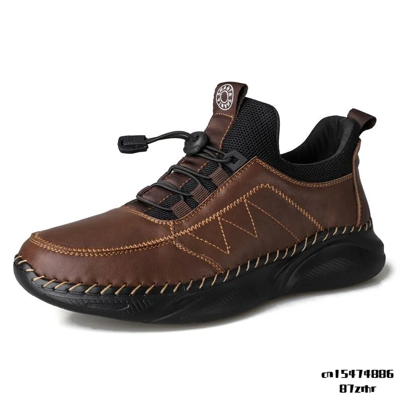 

Winter Warm Men's Shoes Fashion Genuine Leather Men's Sneakers Outdoor Light Men Casual Shoes Comfortable Men Loafers