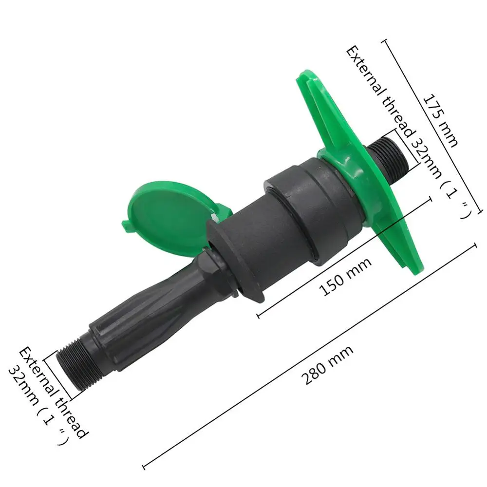 1 &quot(DN25) наружная резьба быстрого забора воды клапан садовый диспенсер