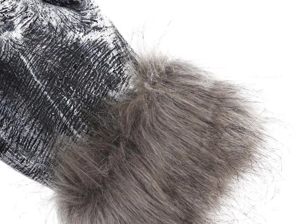 

RCtown 1 Pair Halloween Horror Devil Masks Silicone Rubber Masks Party Halloween Gloves Wolf Mask Wolf Gloves Scary Horror Masks