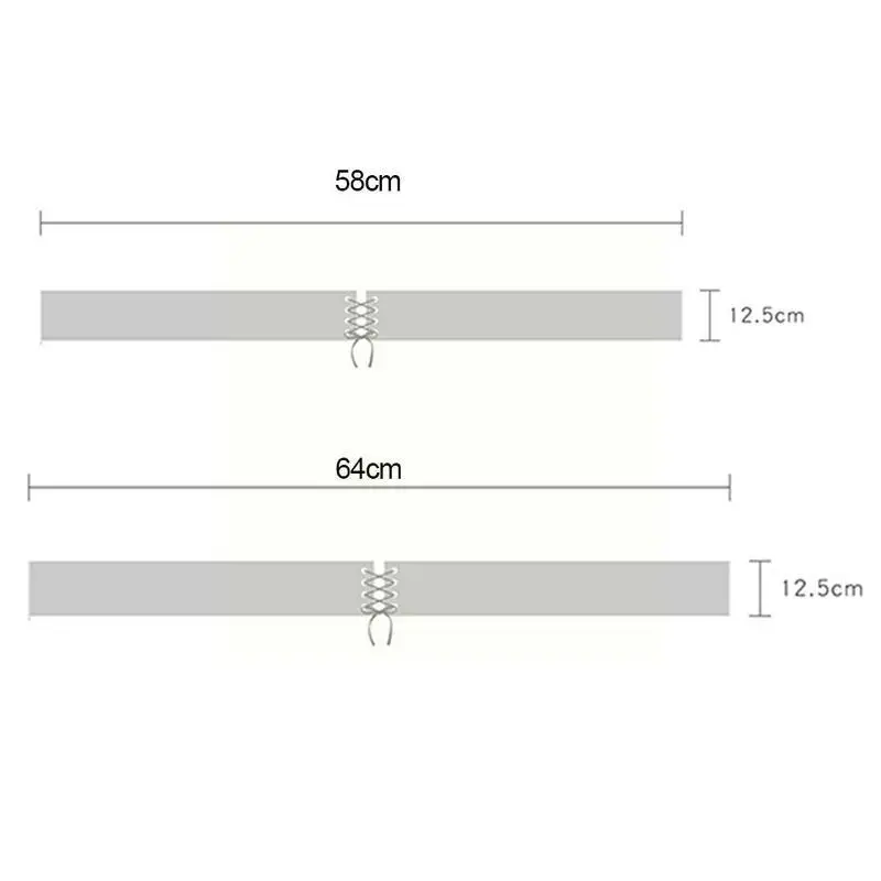 

Women's Waistband Gothic Dark Lace Up Female Waist Sculpting Belt Decorated Corset Strap Shirt Girdle Wide Adjustable Dress P3N7