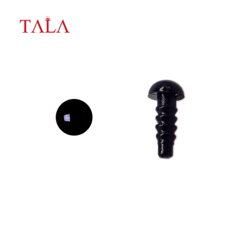 Аксессуары для кукол 7 мм пластиковое ремесло набивное животное черные глаза