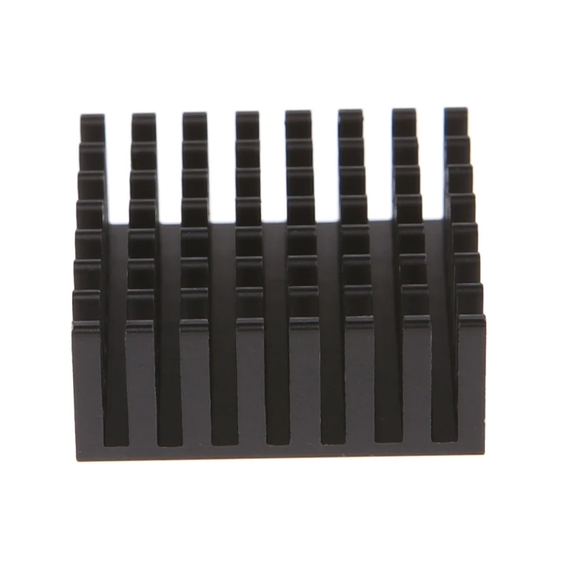 

5Pcs 25*25*10mm Aluminum Heatsink Block Computer Cooler Electronic Chip Radiator