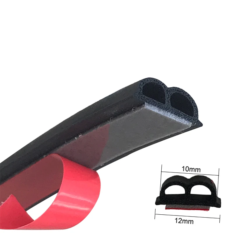 2Meter D Z P B Type Car Rubber Seal Sound Insulation Weatherstrip Edge Trim Noise Door Sealing Strip | Автомобили и мотоциклы