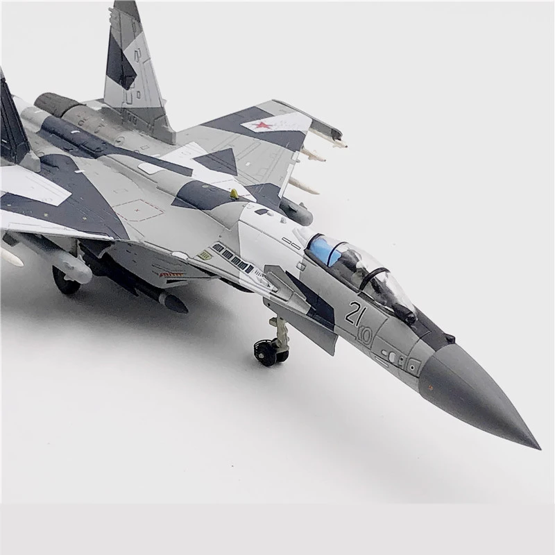Модель самолета Jason TUTU модель российского истребителя ВВС Su 35 из сплава Литые