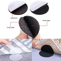 60mm strong velcros adhesive self adhesive fastener dots household antiskid sticker hooks and loops sofa carpet fastener