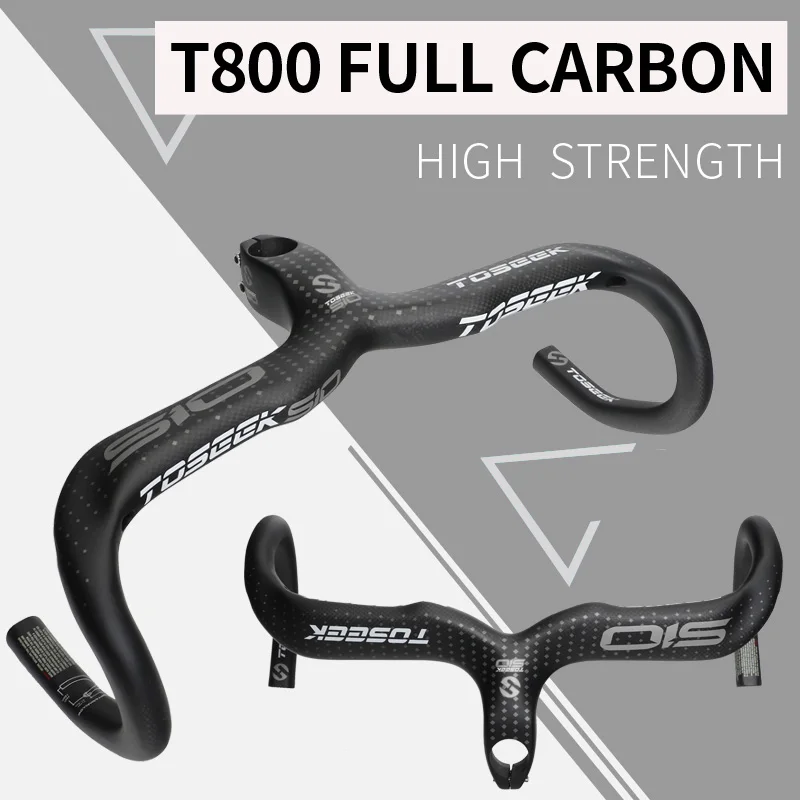 Внедорожный велосипед TOSEEK из углеродного волокна со встроенной изогнутой