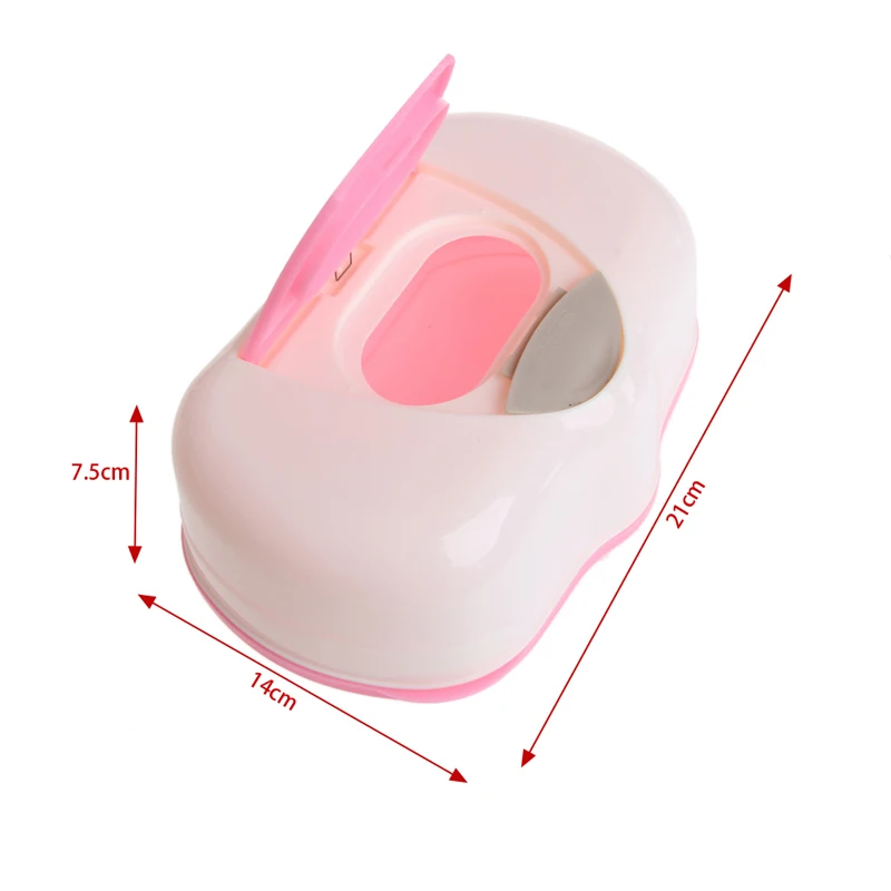 

Dry Wet Tissue Paper Case Baby Wipes Napkin Storage Box Plastic Holder Container Whosale&Dropship